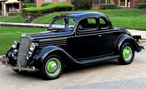 1935 Ford 5-Window Coupe 34,995 SOLD Stock 1865-TPA 351 Windsor V8 Transmission 3 Speed Automatic 4,440 (Since Built) Location Tampa Interested in This Vehicle MESSAGE US or give us a call at (813) 501-1630 Share this Vehicle Print Window Sticker Description Features Documents Description. . 1935 ford 5 window coupe